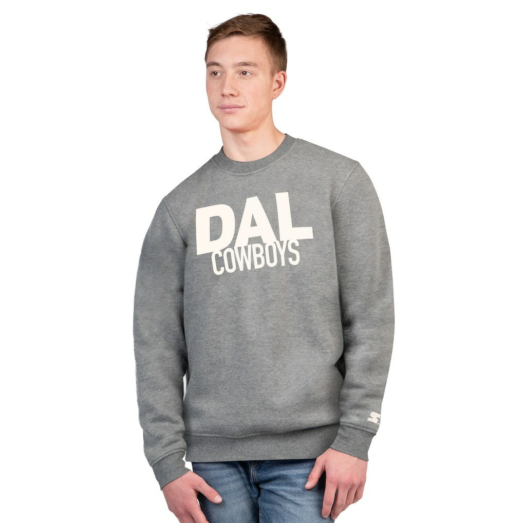 Dallas Cowboys Starter Assist Sweatshirt - Charcoal sale