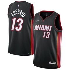 Bam Adebayo Miami Heat Youth Swingman Jersey - Icon Edition - Black on sale