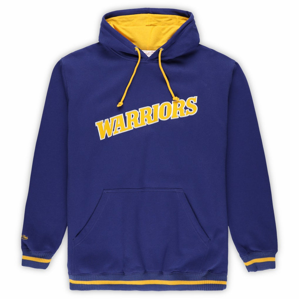 Golden State Warriors Hardwood Classics Big & Tall Hoodie sale - Royal cheap