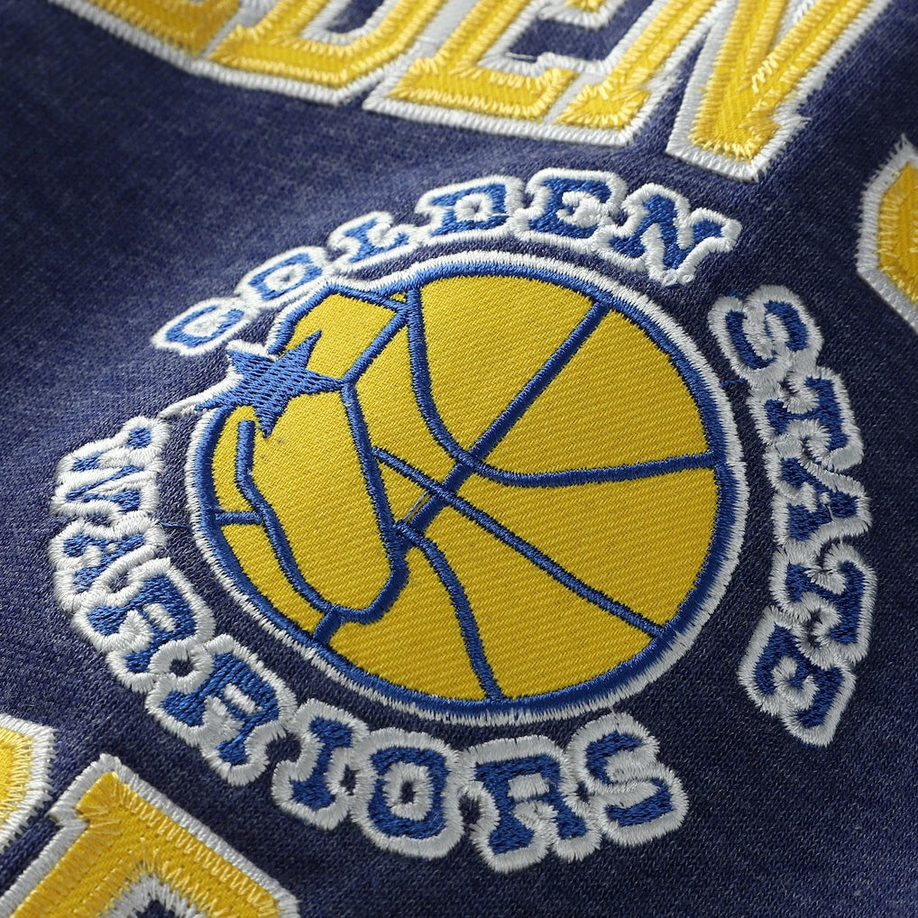 Golden State Warriors Hardwood Classics Big & Tall Crewneck Sweatshirt sale - Heather Royal cheap