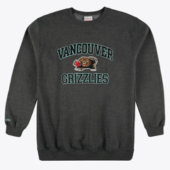 Memphis Grizzlies Hardwood Classics Big & Tall Crewneck Sweatshirt - Heather Charcoal shop