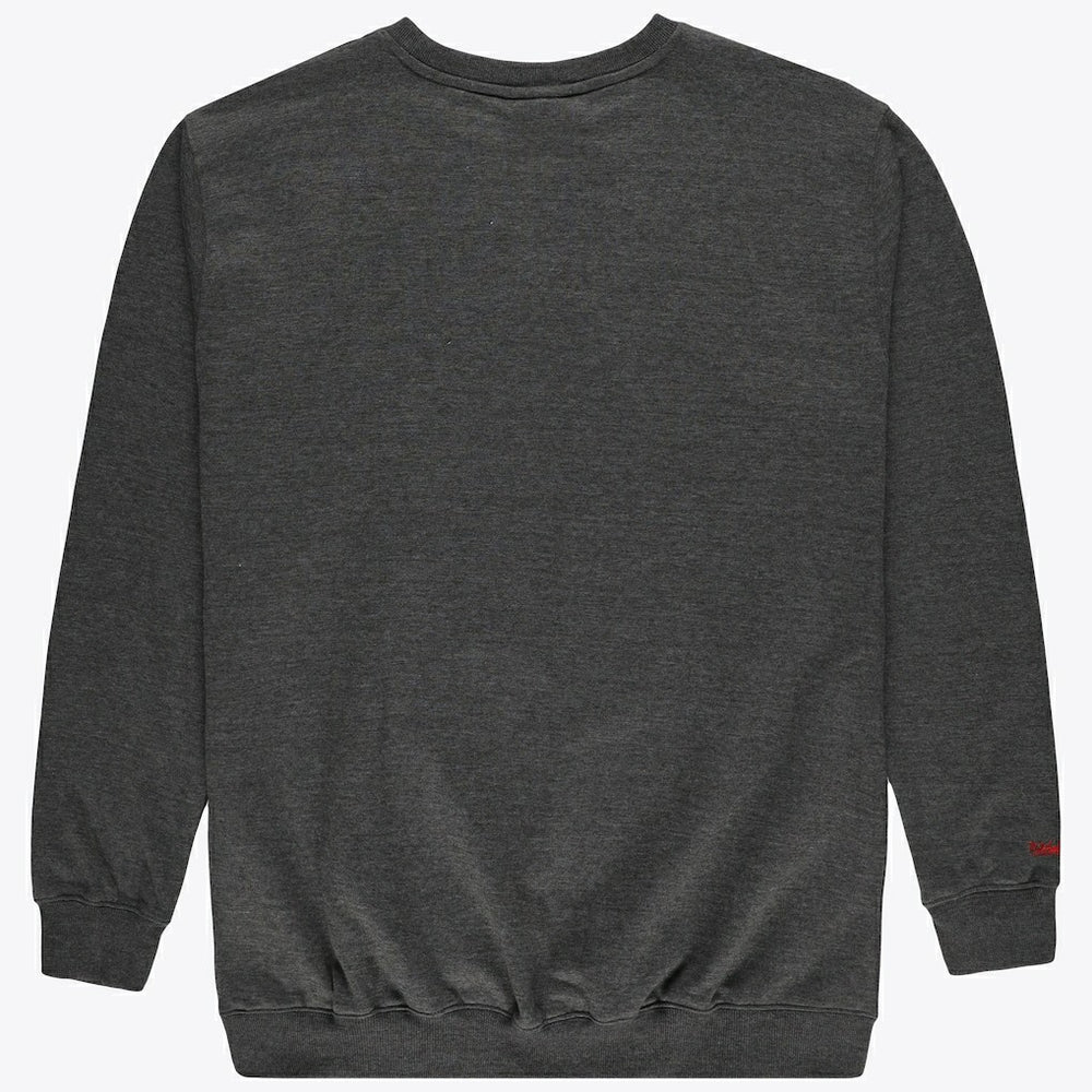 Chicago Bulls Hardwood Classics Big & Tall Crewneck Sweatshirt - Heather Charcoal outlet