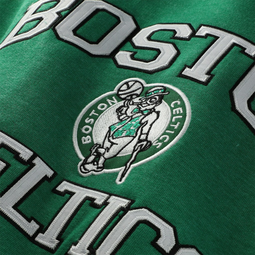 Boston Celtics Hardwood Classics Big & Tall Crewneck Sweatshirt - Heather Kelly Green for sale