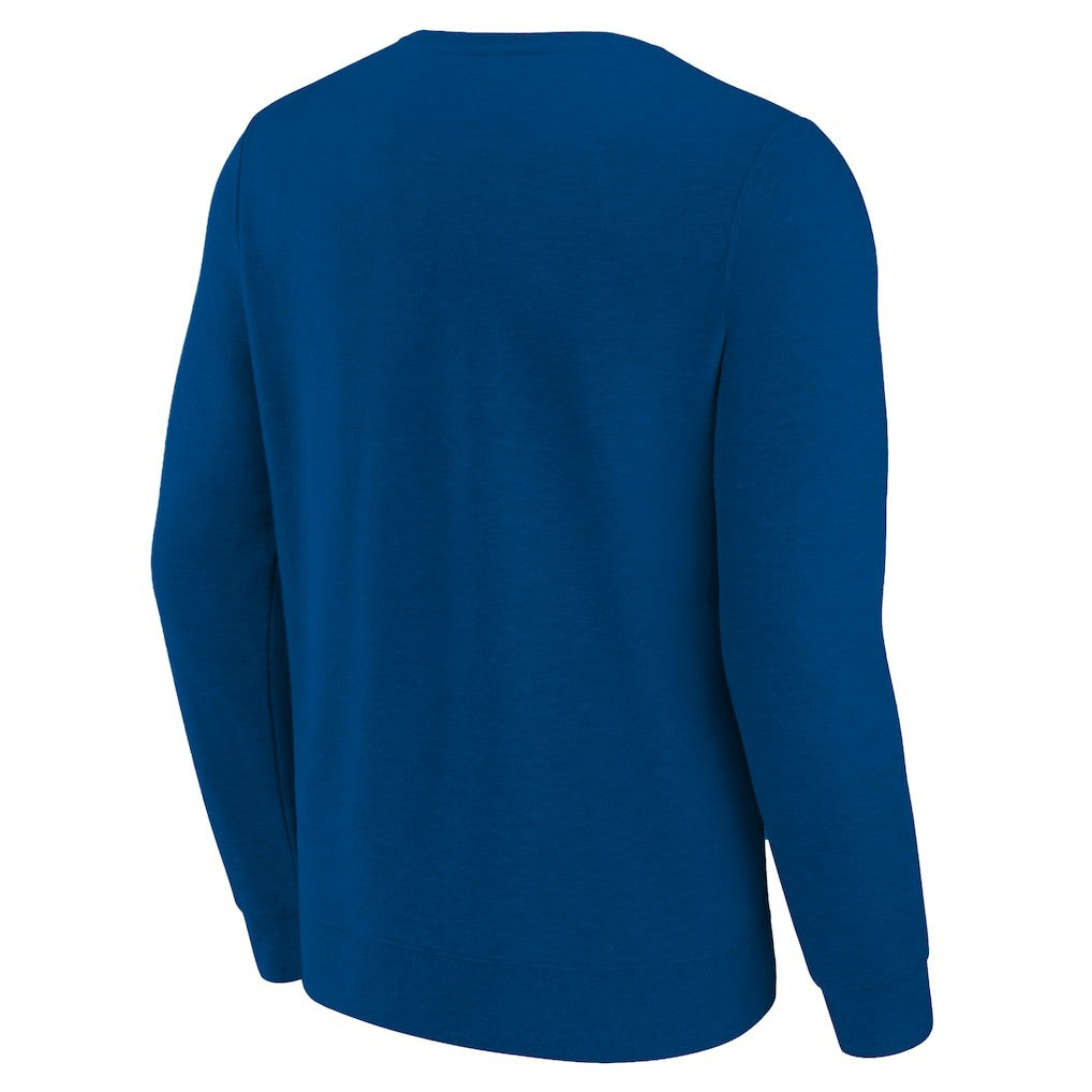 Dallas Mavericks Hardwood Classics Big & Tall Crewneck Sweatshirt - Heather Blue for sale