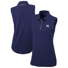Minnesota Twins Women's Tend The Ball Sleeveless Polo Navy