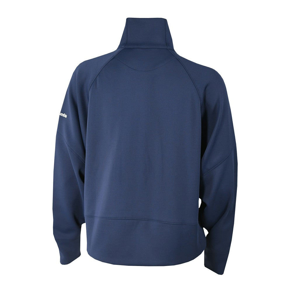 Milwaukee Brewers Women's Wickhams Hills Raglan Omni-Wick Quarter-Zip Pullover Navy