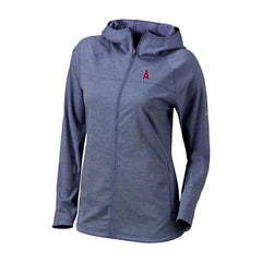 Los Angeles Angels Women's Half Shot Full-Zip Hoodie Navy