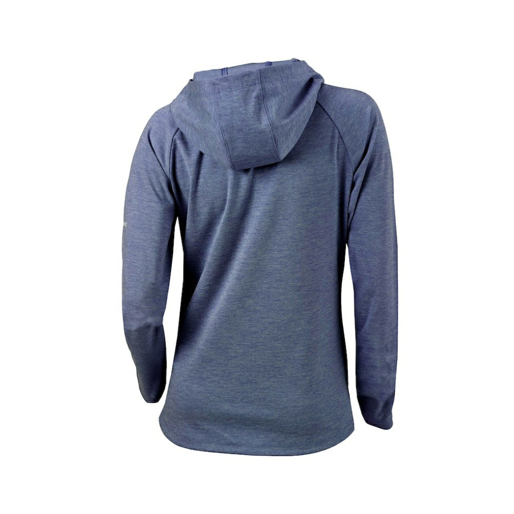 Los Angeles Angels Women's Half Shot Full-Zip Hoodie Navy
