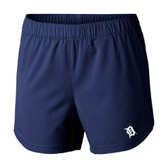 Detroit Tigers Women's Tamiami Pull-On Shorts Navy