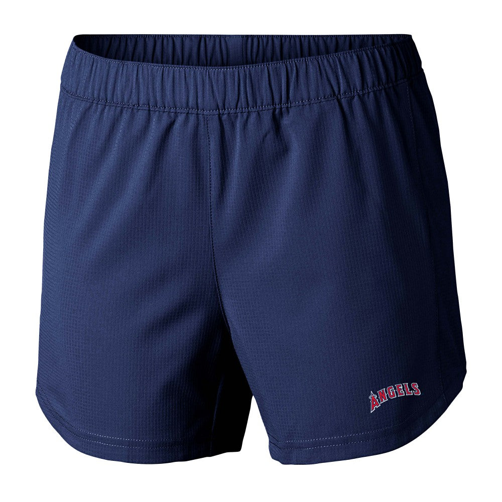 Los Angeles Angels Women's Tamiami Pull-On Shorts Navy