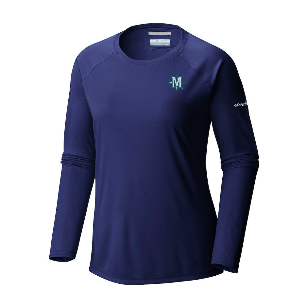 Seattle Mariners Tidal Tee II Long Sleeve T-Shirt Navy