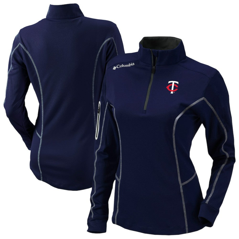 Minnesota Twins Shotgun Quarter-Zip Top Navy