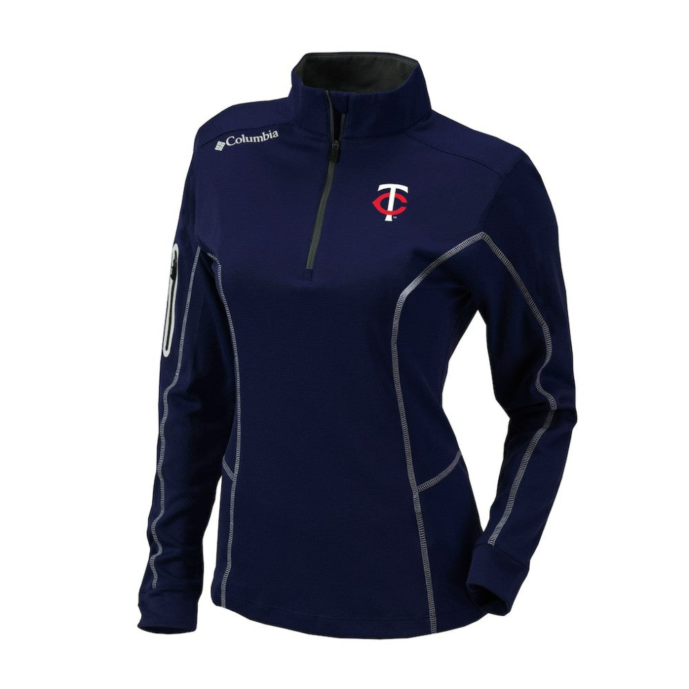Minnesota Twins Shotgun Quarter-Zip Top Navy