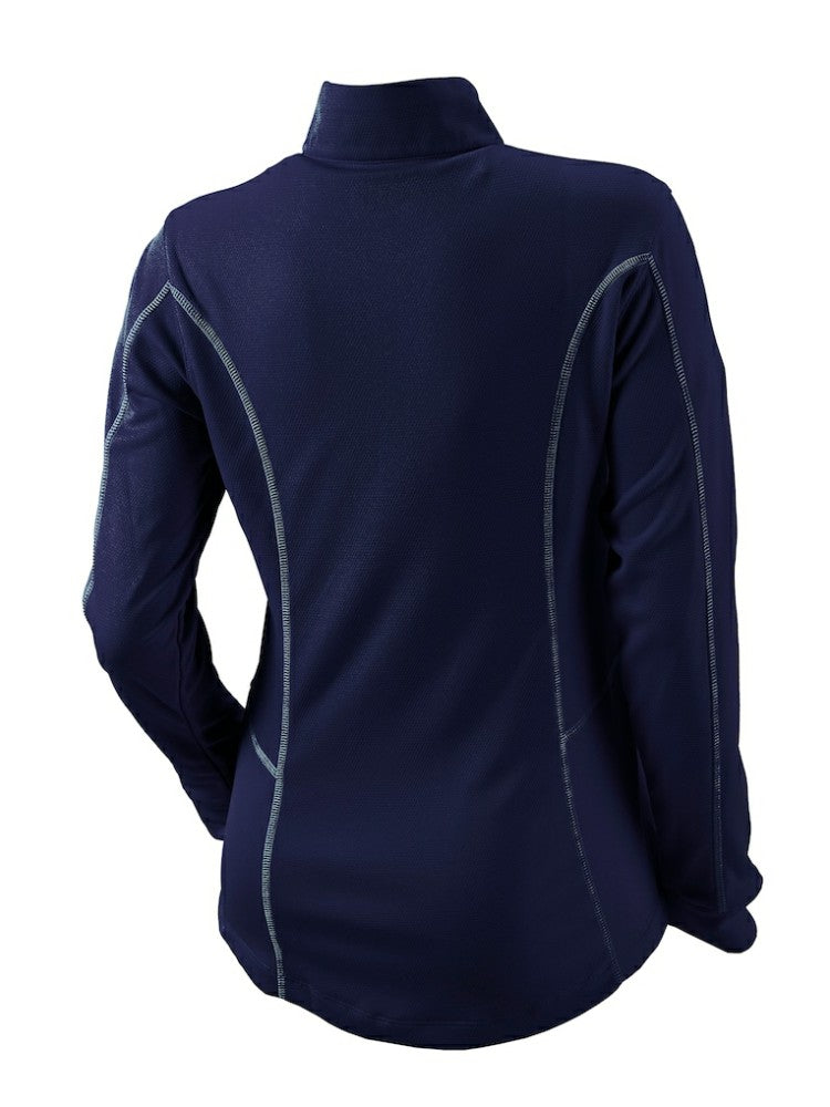 Tampa Bay Rays Shotgun Quarter-Zip Top Navy