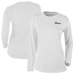 Miami Marlins Shotgun Long Sleeve T-Shirt White