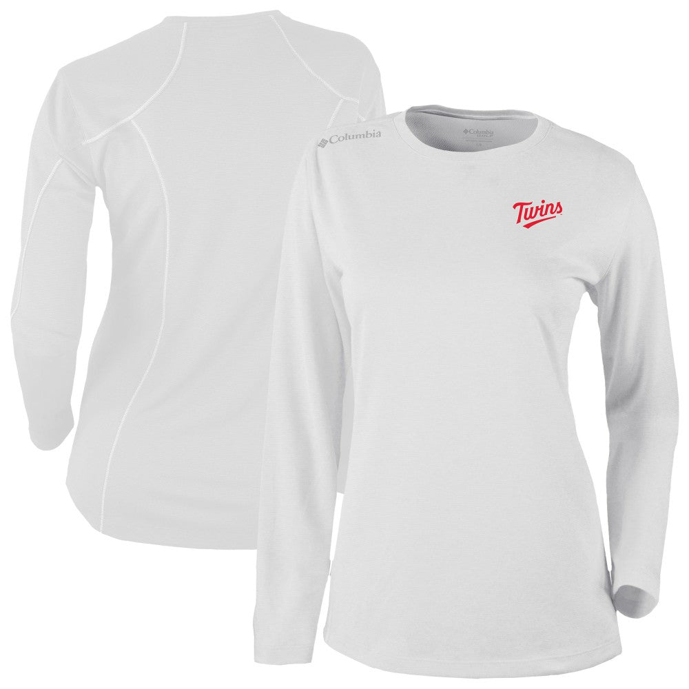 Minnesota Twins Shotgun Long Sleeve T-Shirt White