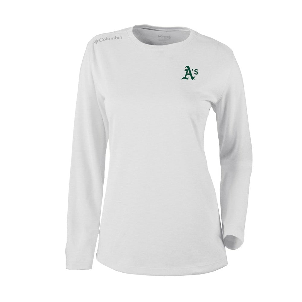 Athletics Shotgun Long Sleeve T-Shirt White