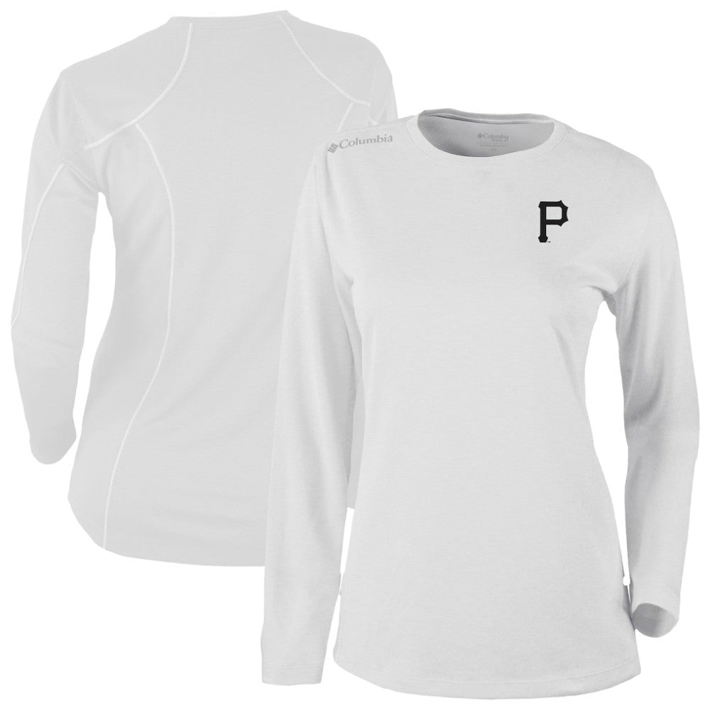 Pittsburgh Pirates Shotgun Long Sleeve T-Shirt White