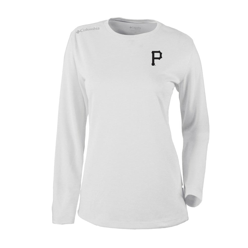 Pittsburgh Pirates Shotgun Long Sleeve T-Shirt White