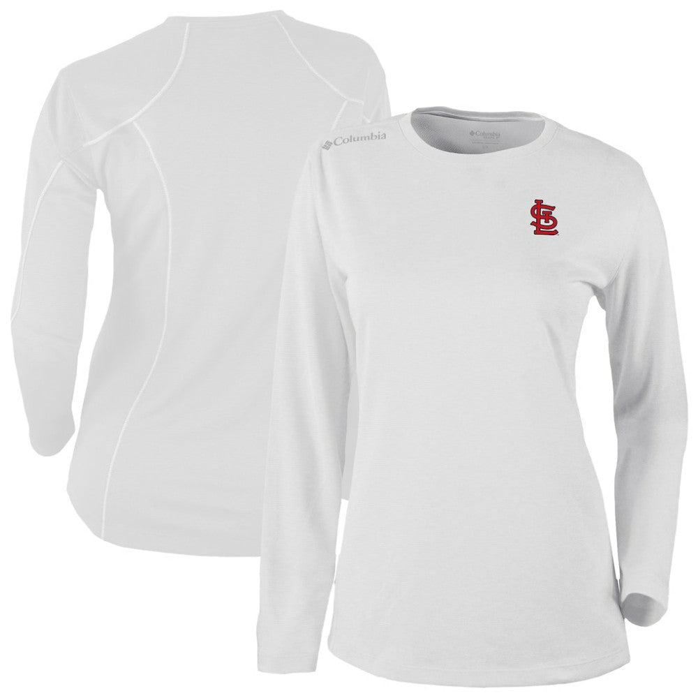 St. Louis Cardinals Shotgun Long Sleeve T-Shirt White