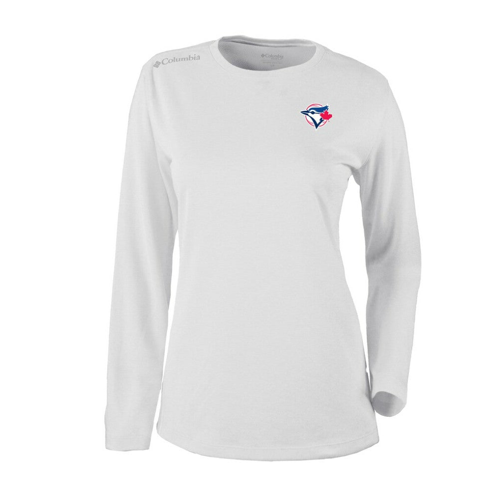 Toronto Blue Jays Shotgun Long Sleeve T-Shirt White