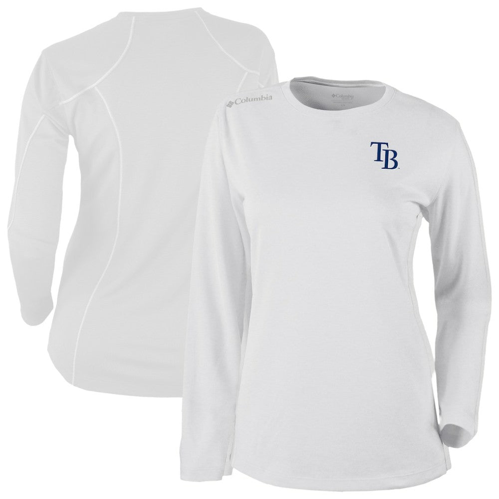 Tampa Bay Rays Shotgun Long Sleeve T-Shirt White