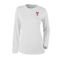 Texas Rangers Shotgun Long Sleeve T-Shirt White