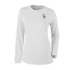 Colorado Rockies Shotgun Long Sleeve T-Shirt White