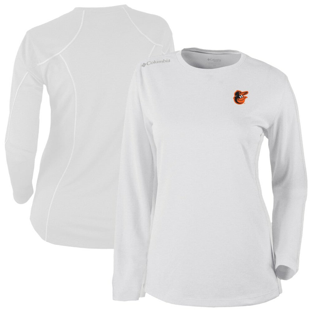 Baltimore Orioles Shotgun Long Sleeve T-Shirt White