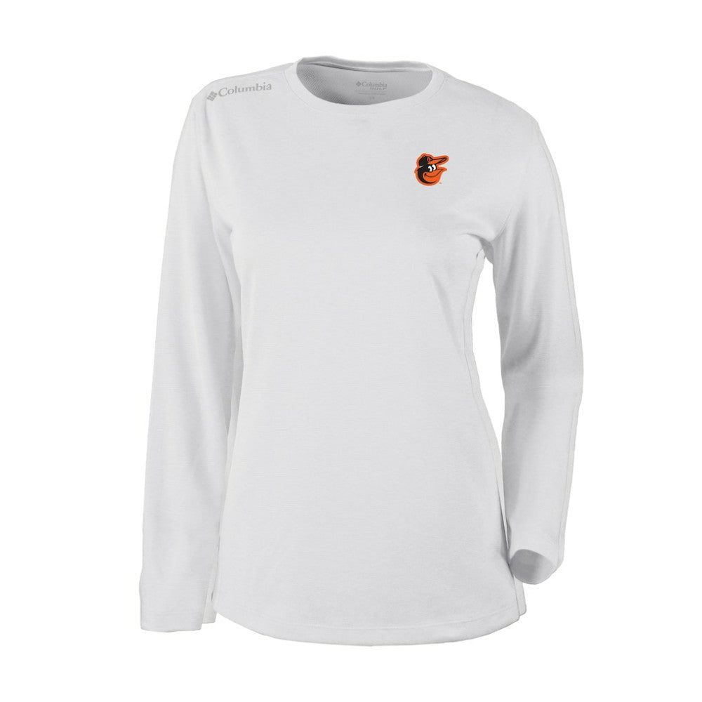 Baltimore Orioles Shotgun Long Sleeve T-Shirt White