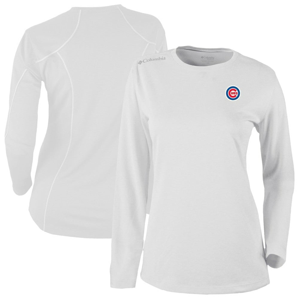 Chicago Cubs Shotgun Long Sleeve T-Shirt White