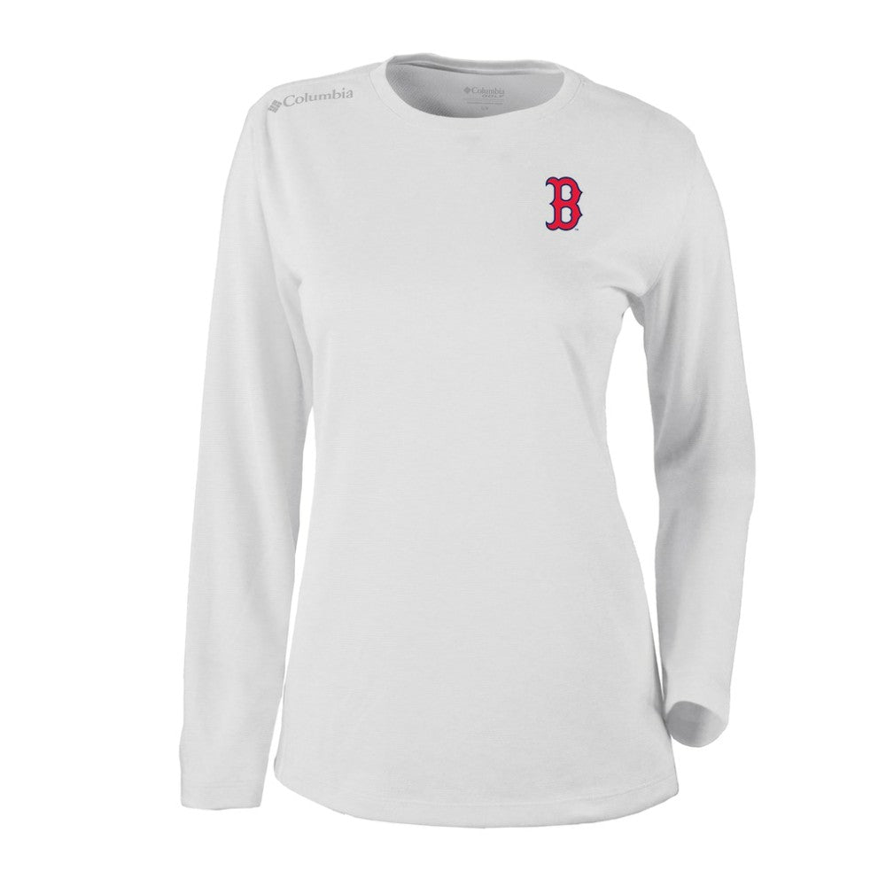 Boston Red Sox Shotgun Long Sleeve T-Shirt White