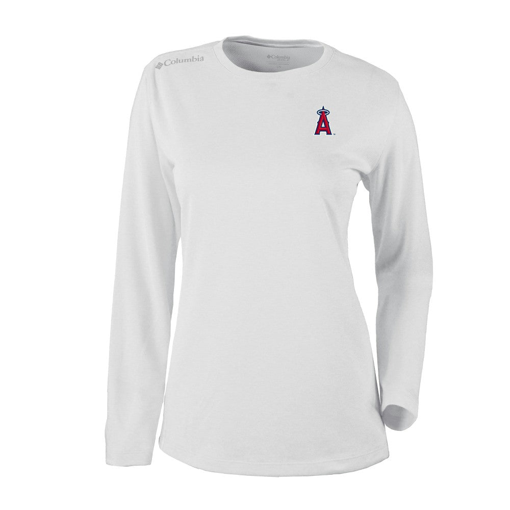 Los Angeles Angels Shotgun Long Sleeve T-Shirt White