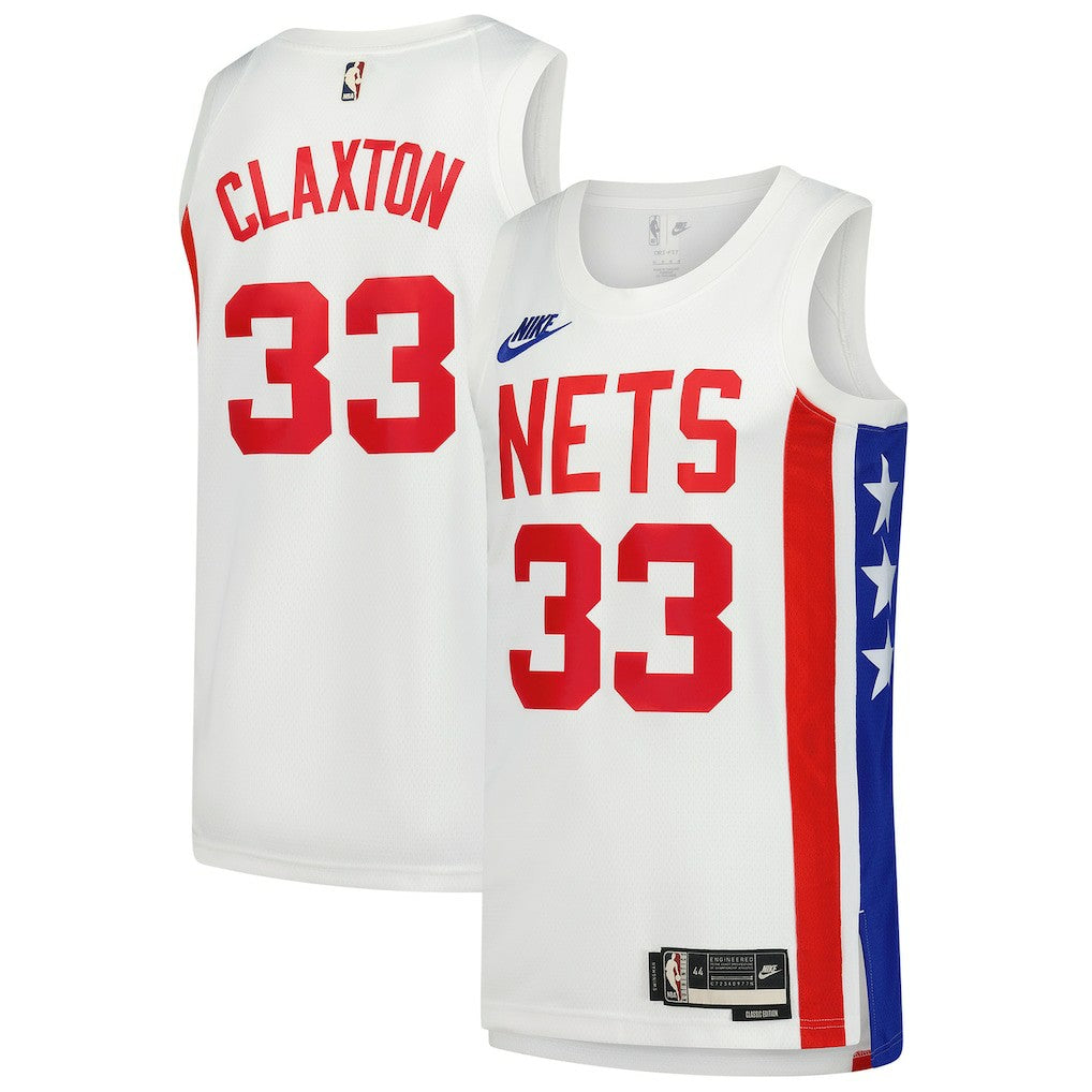 Nic Claxton Brooklyn Nets Swingman Jersey - Classic Edition - White on sale
