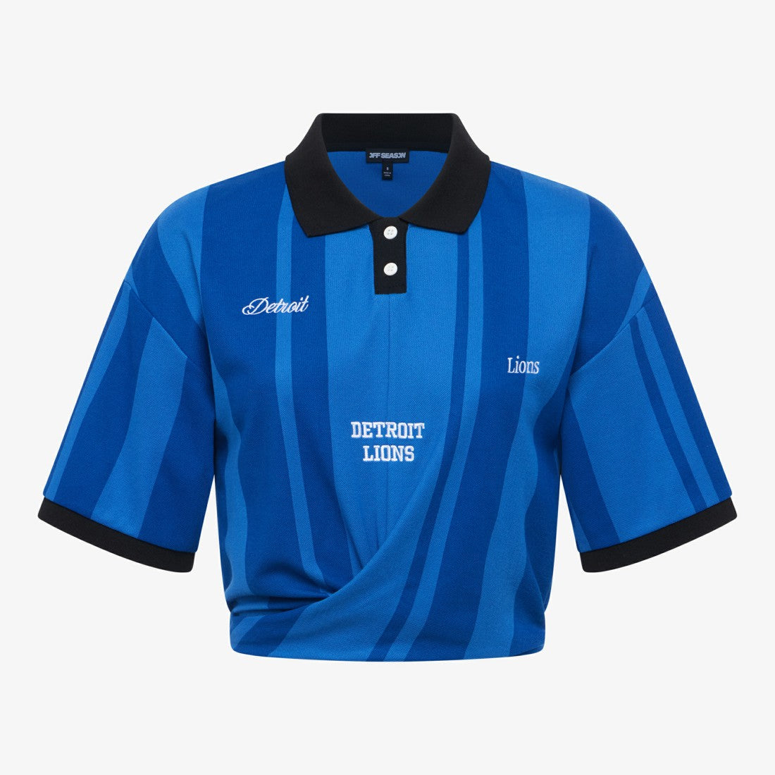 Detroit Lions Off Season Women's Rugby T-Shirt - Blue for sale