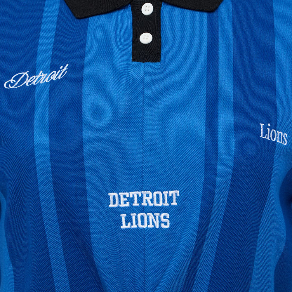 Detroit Lions Off Season Women's Rugby T-Shirt - Blue for sale
