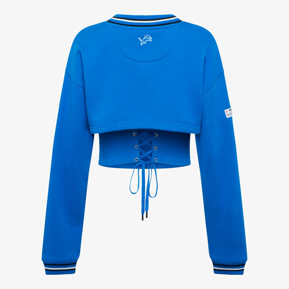 Detroit Lions Off Season Women's Fleece Shrug Cami - Blue outlet