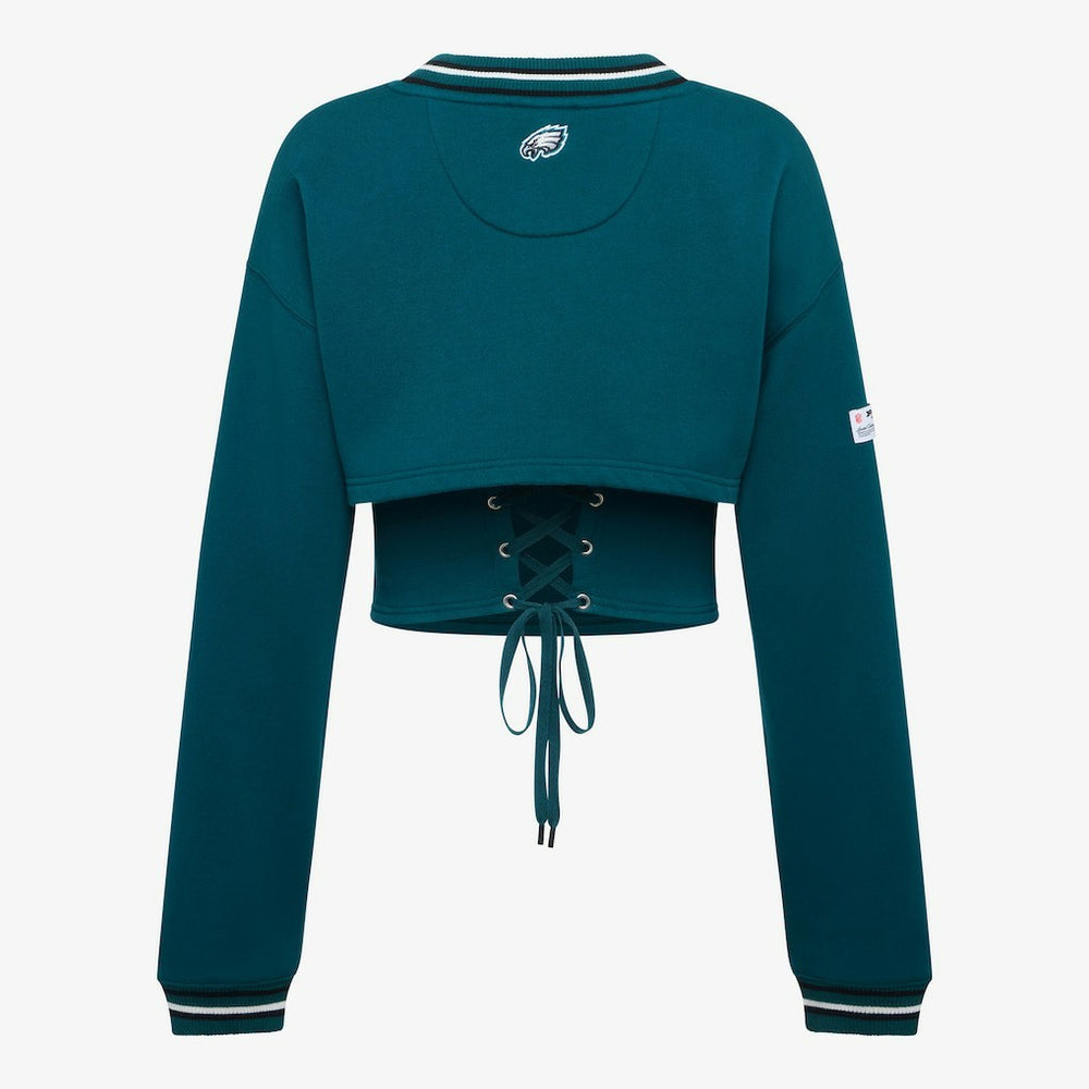 Philadelphia Eagles Off Season Women's Fleece Shrug Cami - Midnight Green online