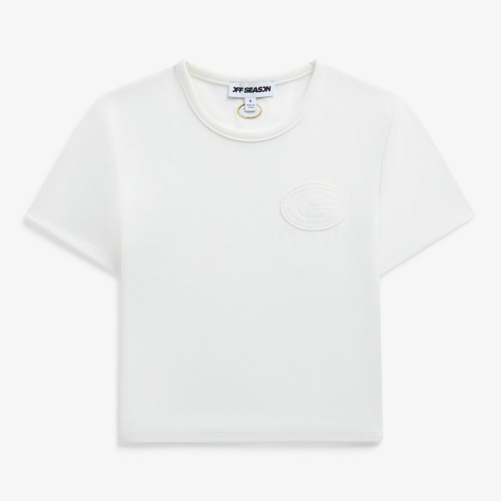 Green Bay Packers Off Season Women's Baby T-Shirt - White online