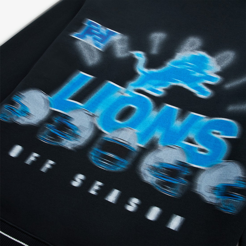 Detroit Lions Off Season Unisex Hoodie - Black discount