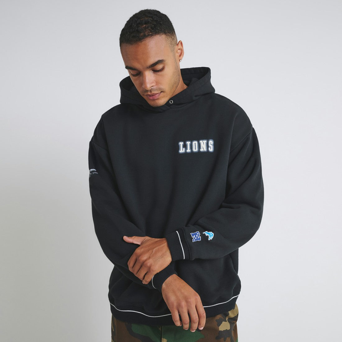 Detroit Lions Off Season Unisex Hoodie - Black discount