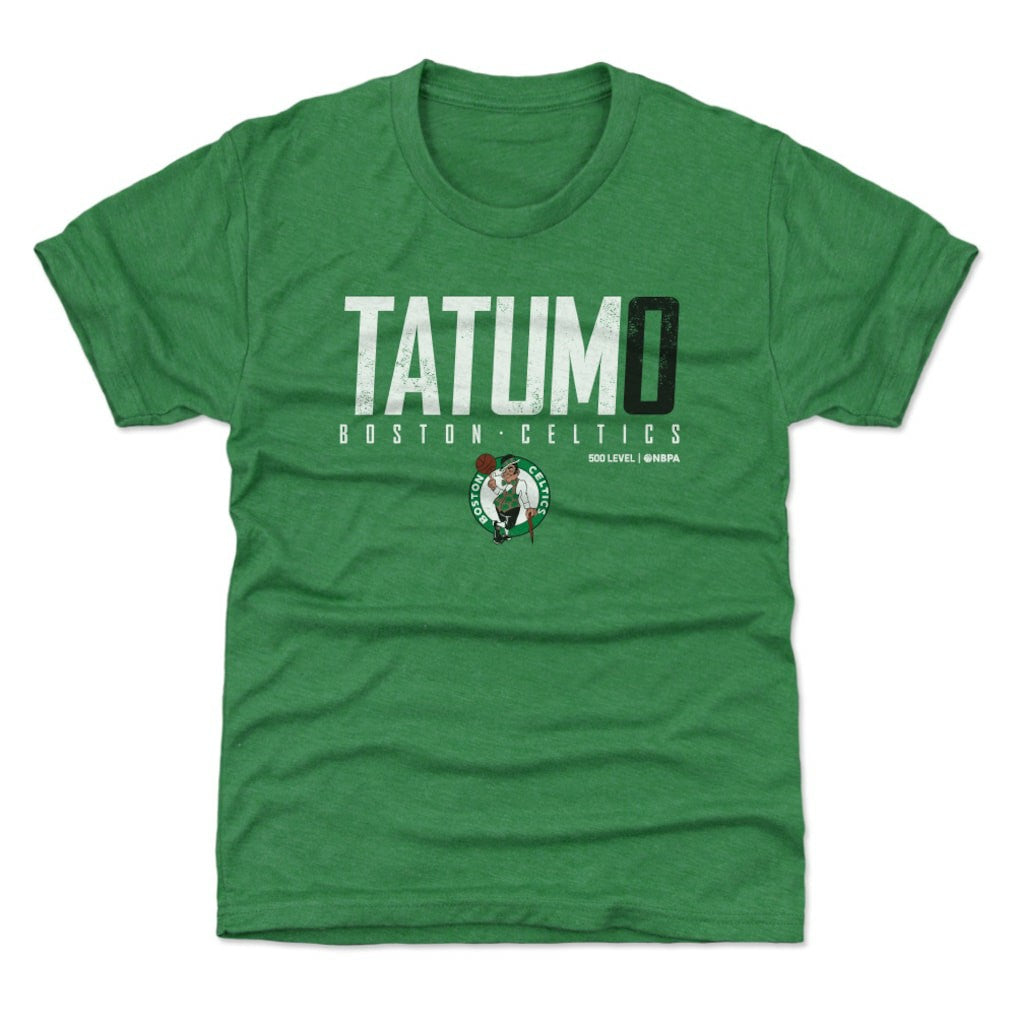 Jayson Tatum Boston Celtics 500 Level Youth Elite T-Shirt - Kelly Green discount