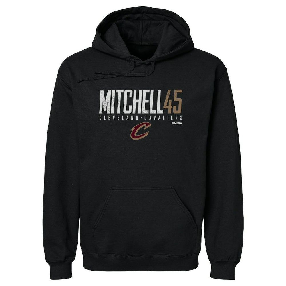 Donovan Mitchell Cleveland Cavaliers 500 Level Elite Pullover Hoodie sale - Black for sale