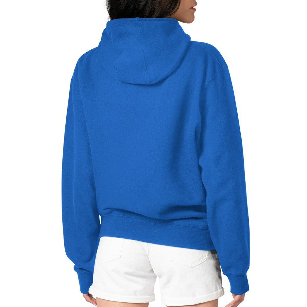 Toronto Blue Jays G-III 4Her by Carl Banks Women's Double Heart Fleece Pullover Hoodie Royal