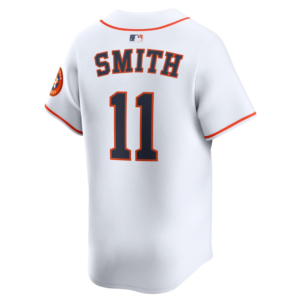 Cam Smith #11 Houston Astros Home Limited Player Jersey White