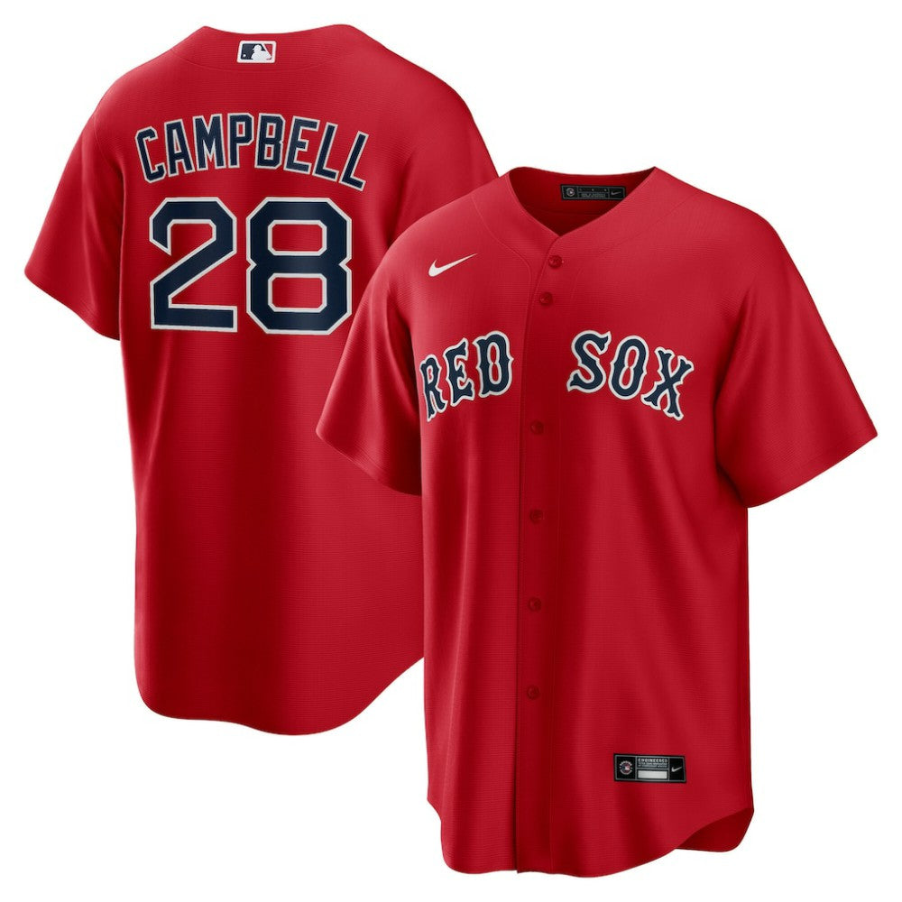 Kristian Campbell Boston Red Sox Alternate Replica Jersey Red