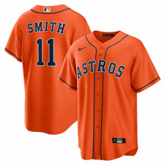 Cam Smith Houston Astros Alternate Replica Jersey Orange