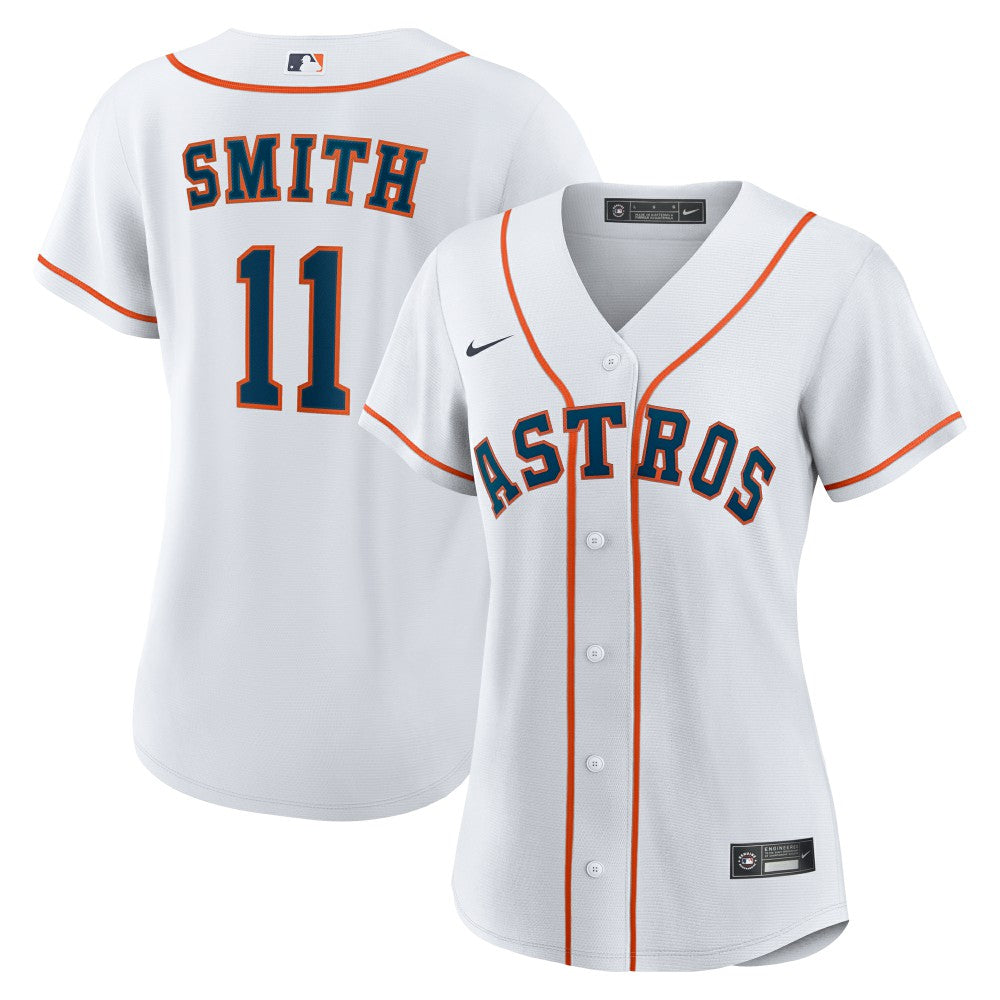 Cam Smith Houston Astros Women's Home Replica Jersey White