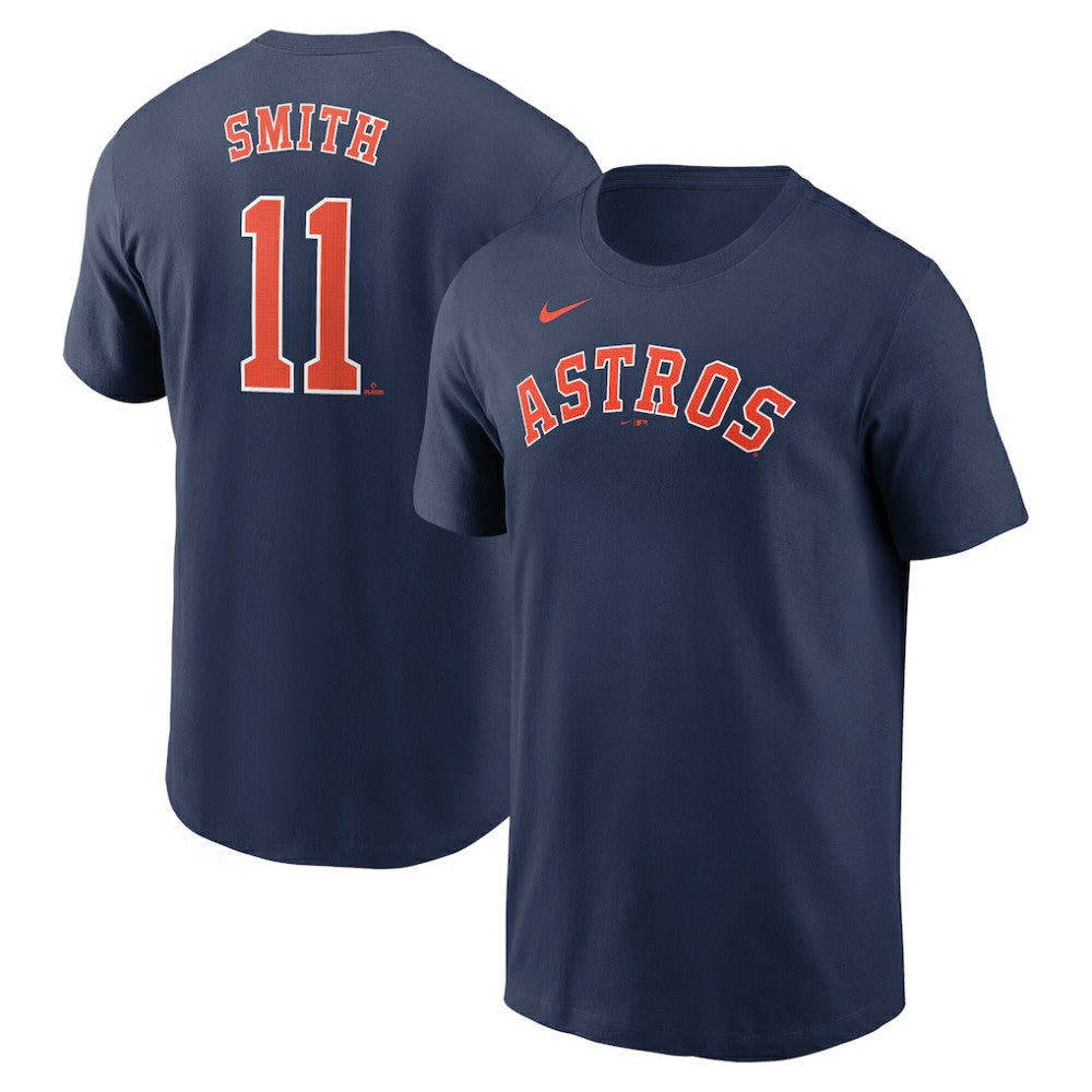 Cam Smith Houston Astros Fuse Name & Number T-Shirt Navy