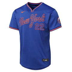 Juan Soto New York Mets Youth Alternate 2 Limited Jersey - Royal